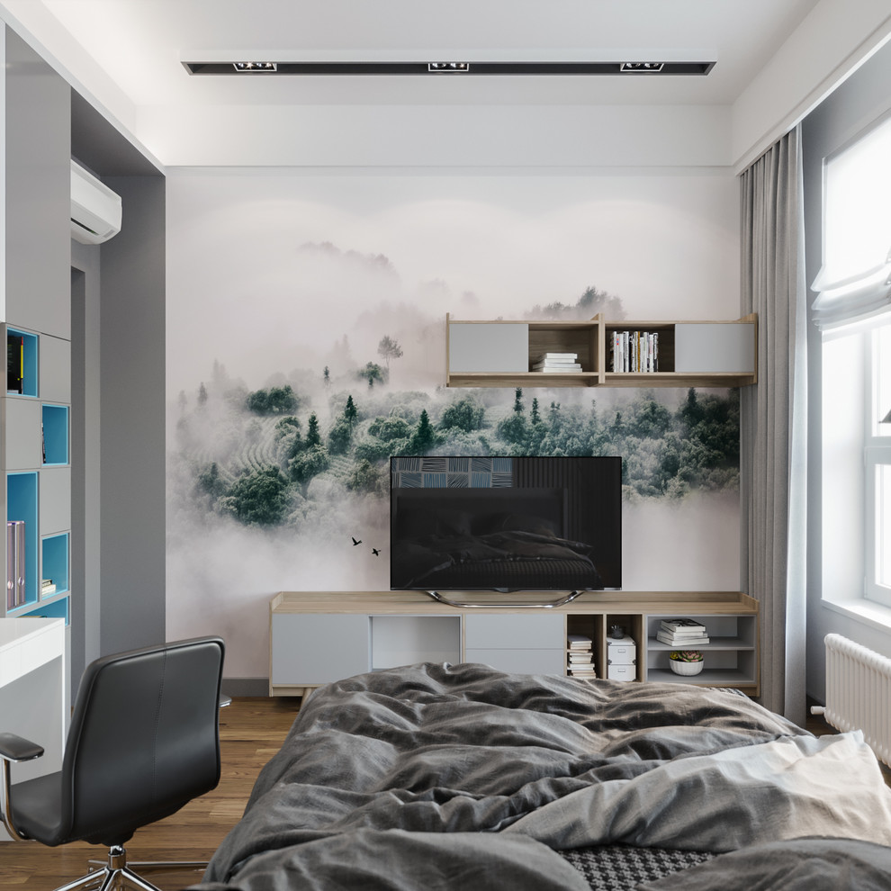 Спальная комната для подростка в доме