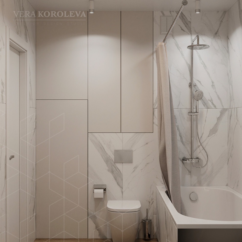 Дизайн-проект однокомнатной квартиры в ЖК "Модум")