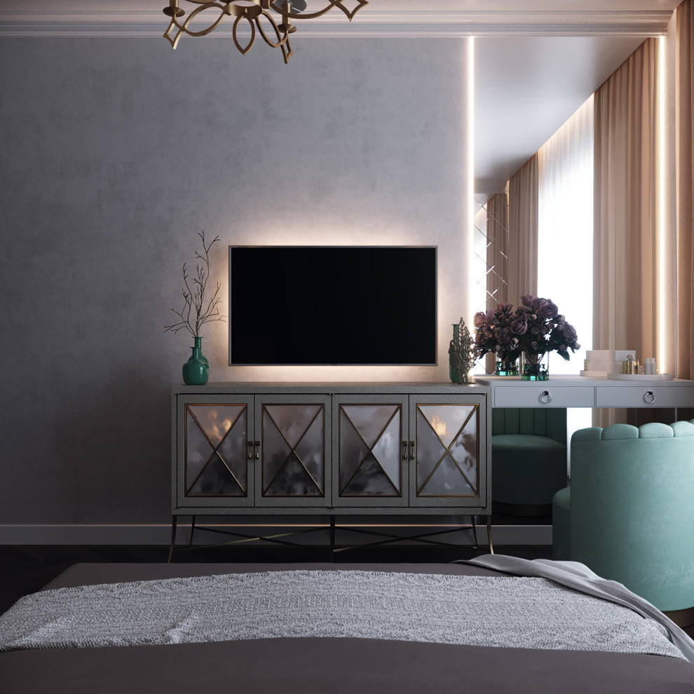 Дизайн интерьера двухкомнатной квартиры 73 м2