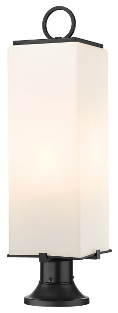 Outdoor 1/3 Light Post Lantern With Pier Mount Base(Pack 1