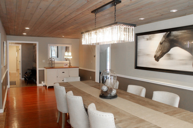 Green Remodel american-traditional-dining-room