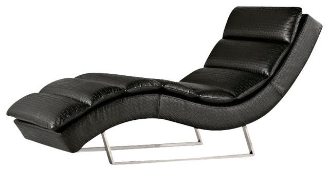 black leather chaise lounge mid century modern modern black ecoleather chaise contemporary indoor lounge black leather chaise lounge mid century modern modern black ecoleather chaise contemporary indoor lounge