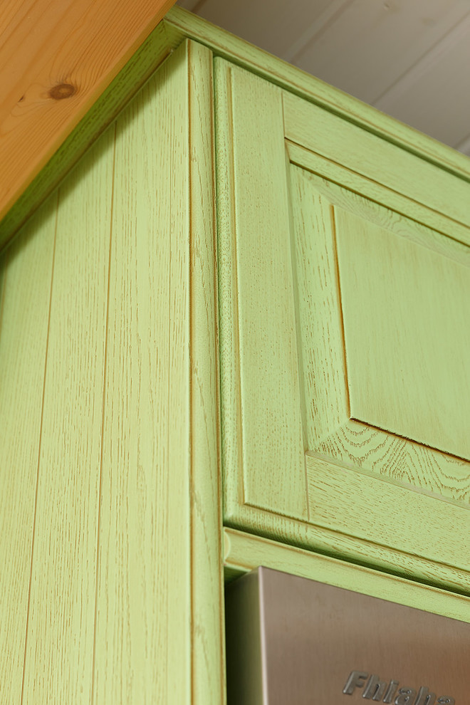 Гармоничный интерьер в традициях русского стиля.