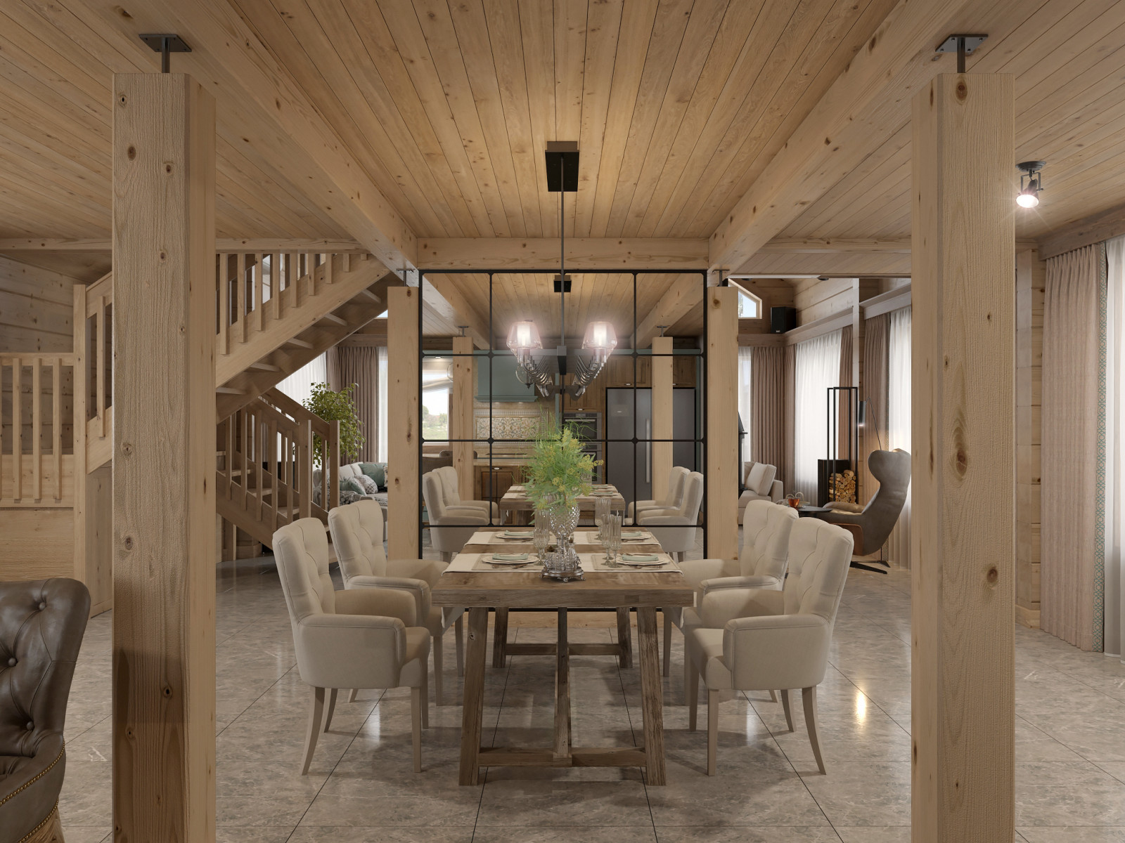 Дом из бруса в Выборге