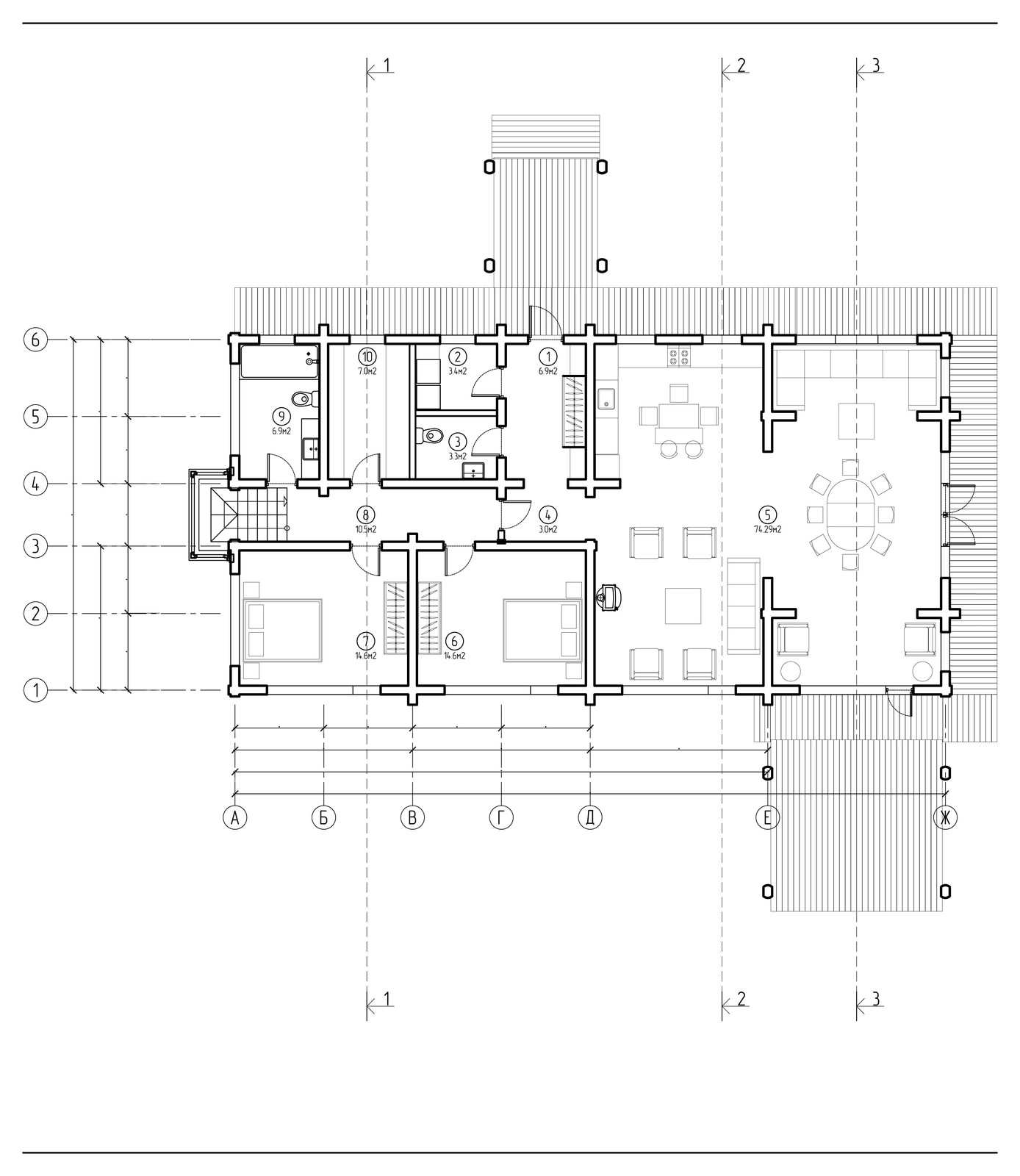 Лесная усадьба.