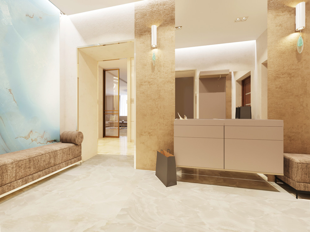 Элегантный интерьер в ЖК "Атриум"