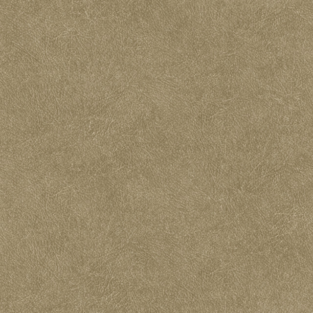 Plain Print Leather Style Textured Wallpaper, Gold, Sample