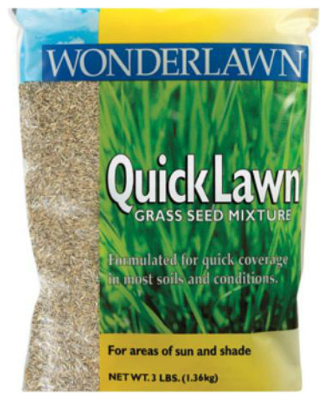 Wonderlawn Quick Lawn Grass Seed Mixture 3 Lbs Bulbs And Seeds By Life And Home Houzz 