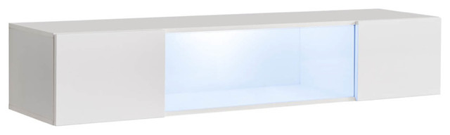 Fly Modular Wall Mounted Floating Media Cabinet Type 52 Modern