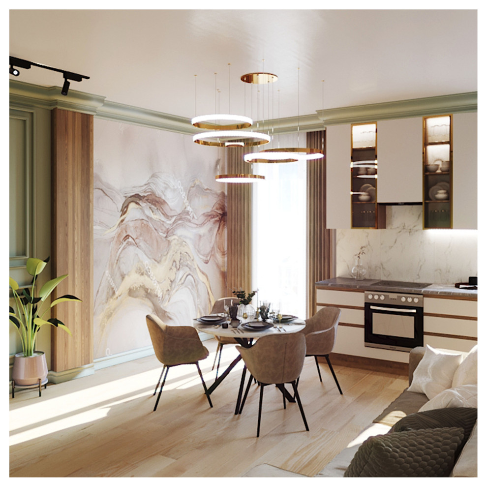 Дизайн квартиры 50 кв.м.