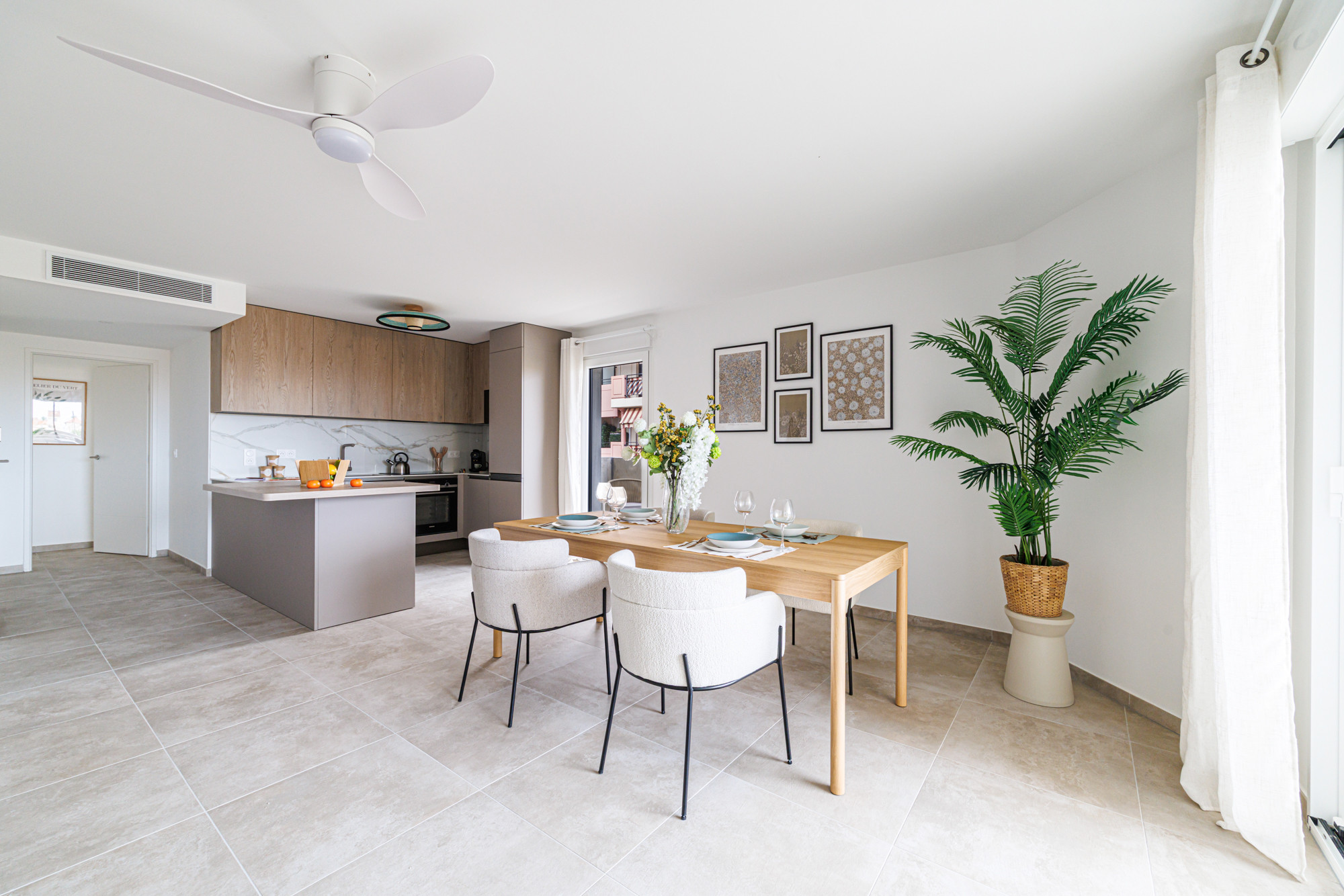 Home staging, L'Echappée mer, Cagnes sur mer