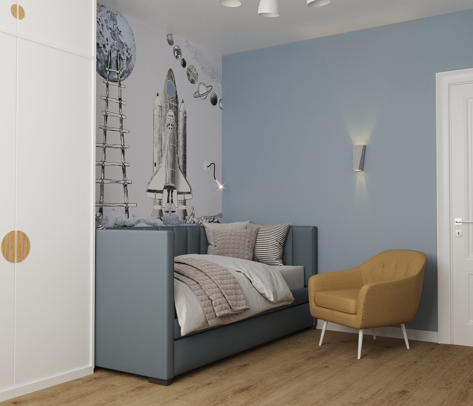 Трёхкомнатная квартира в Москве