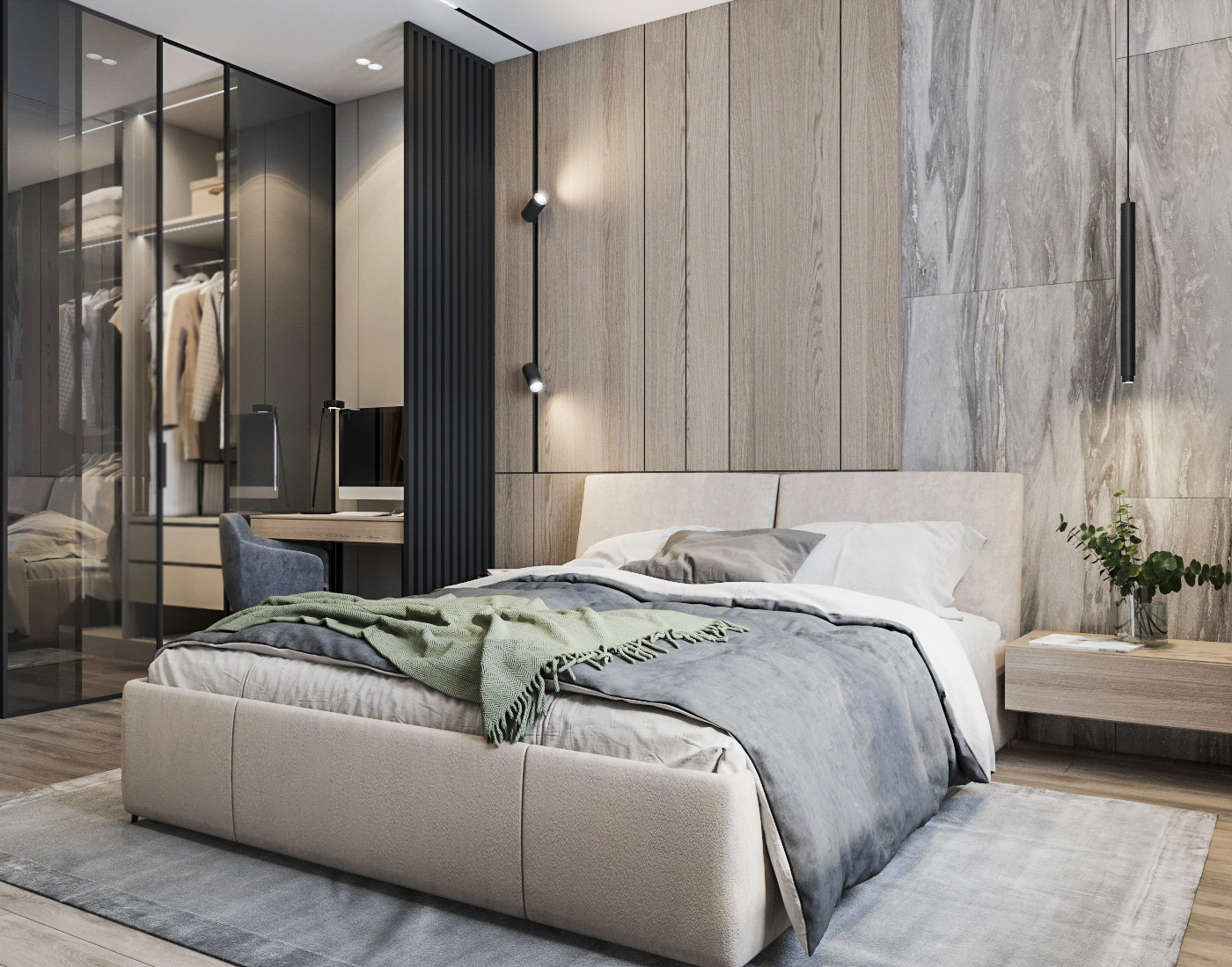 Дизайн квартиры 141м² в г. Новосибирск