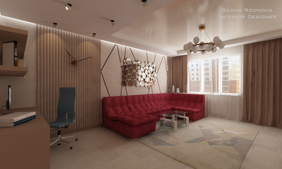 Трёхкомнатная квартира в новострое ЖК Жигулина Роща