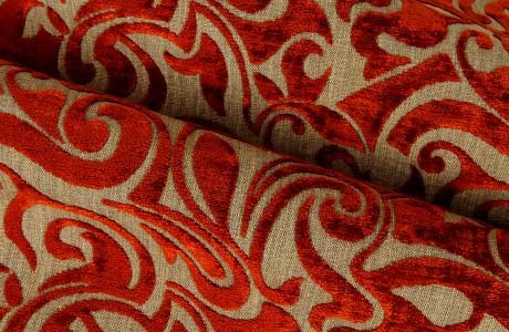 Maori Upholstery in Cane/Persimmon