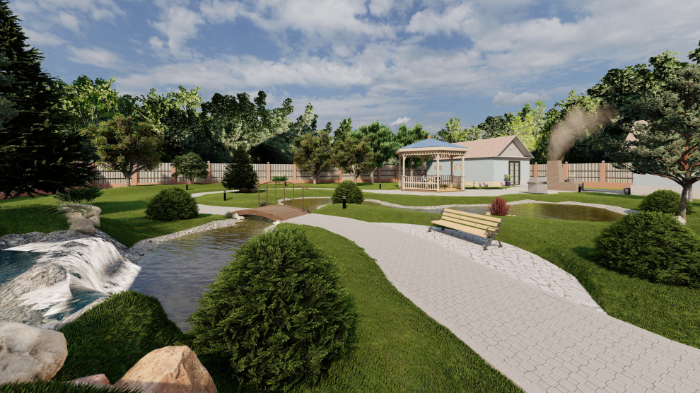 Визуализация частного участка