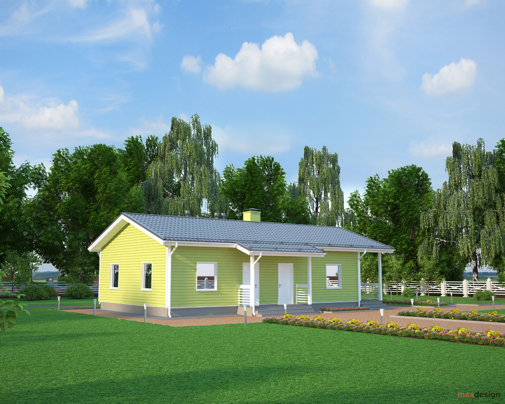 Загородные жилые коттеджи