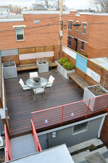 Capitol Hill Row House - Contemporary - Deck - DC Metro - by CM Glover