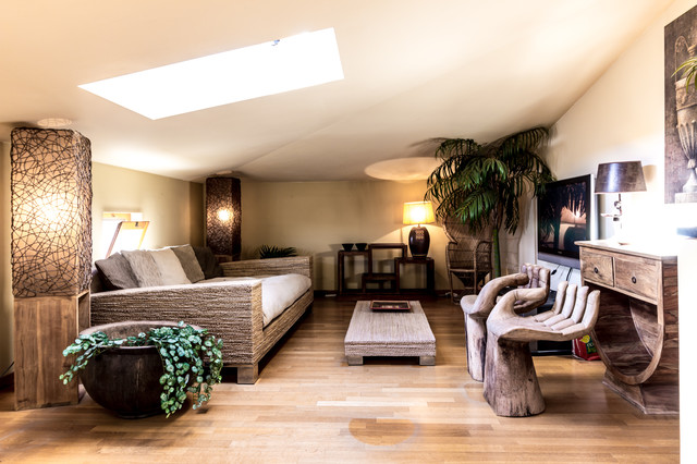 home staging Pescara exotisk-vardagsrum