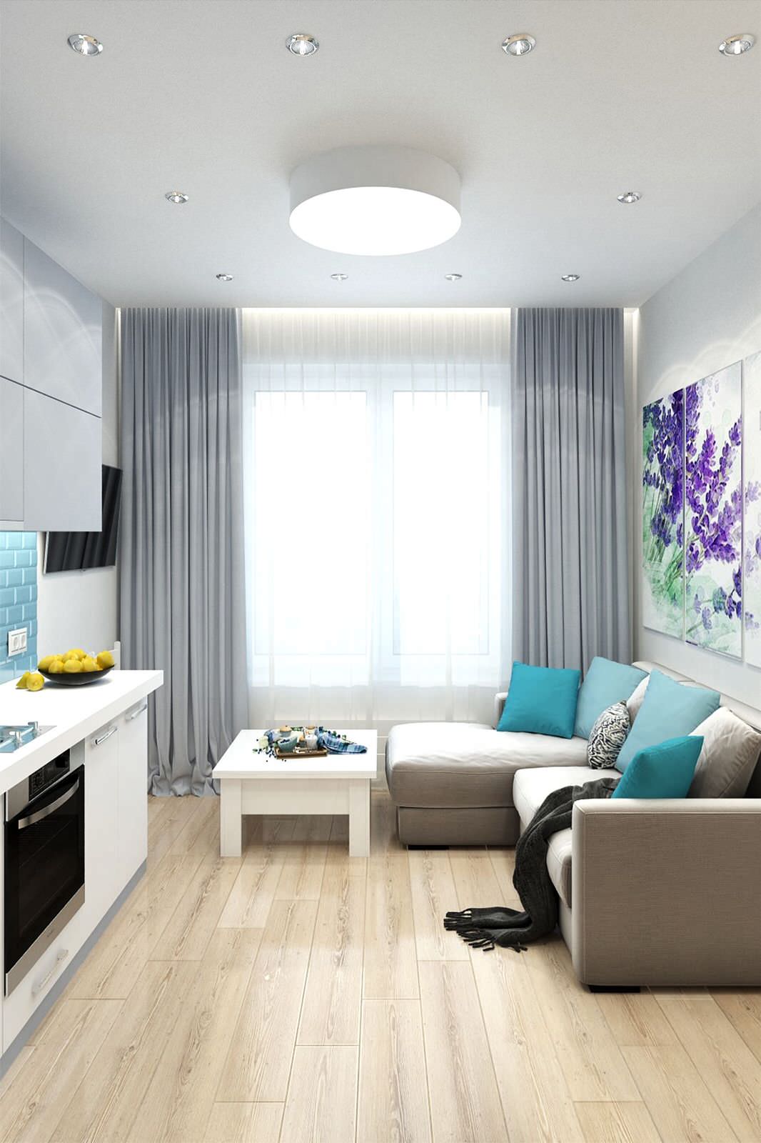 Однокомнатная квартира в ЖК Новин Квартал