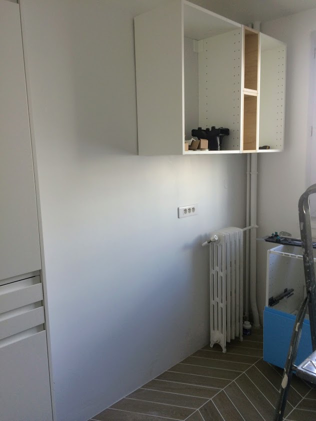 CUISINE: rénovation complète de cette pièce de 9m2