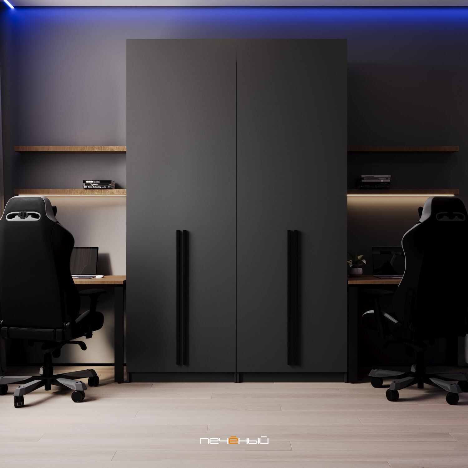 2025 Дизайн 3-комн. квартиры 72 м² в современном стиле, Москва, ЖК Малевич