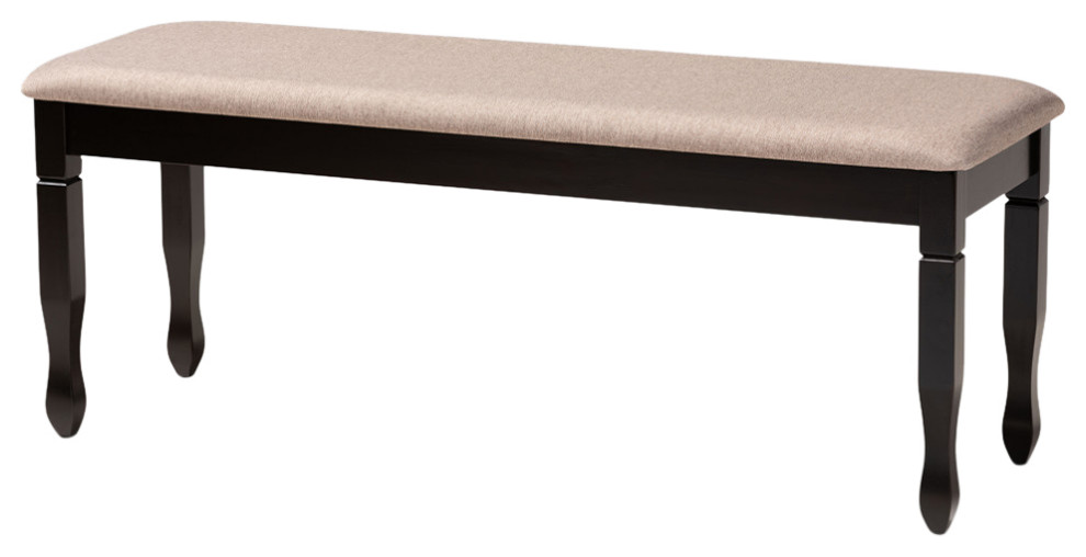 Carlisle Contemporary Dining Bench Transitional Dining Benches by