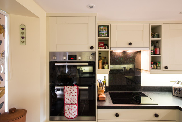 Classic Monochrome traditional-kitchen