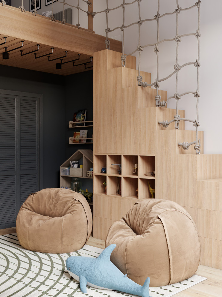 Двухуровневая квартира в стиле "ваби-саби". ЖК Событие