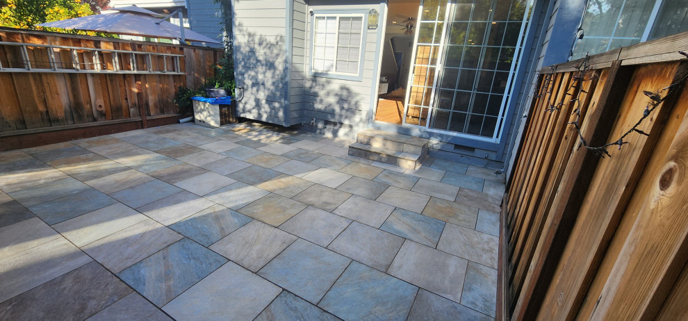 Backyard Renovation with Paver