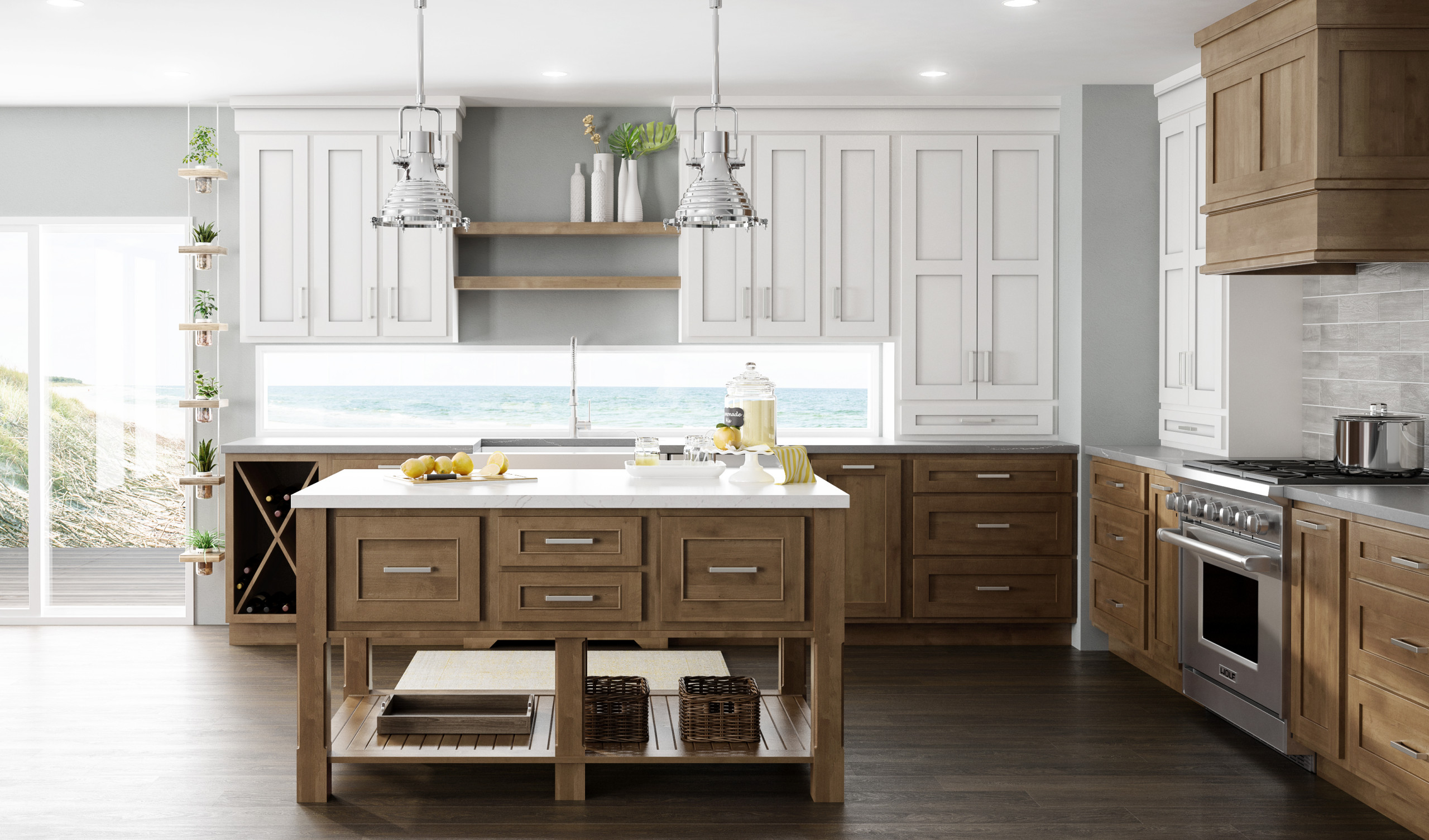 San Rafael | Knotty White Kitchen Remodel
