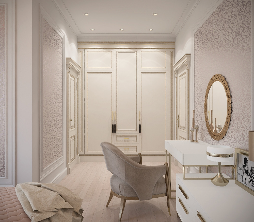 Дом в классическом стиле, посёлок Заостровье, Калининградская область