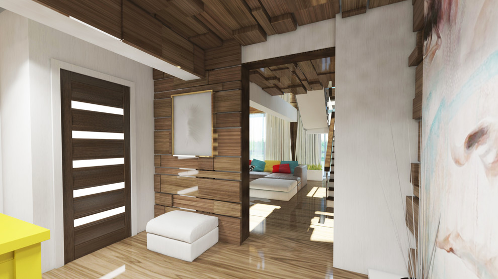 Интерьер чпстного дома поп-арт