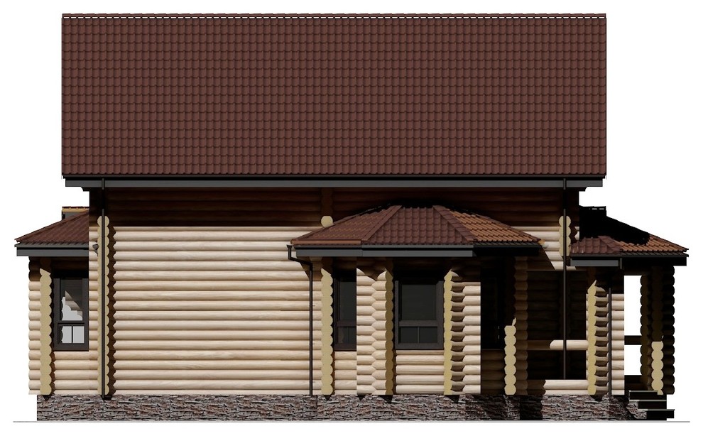 Деревянный загородный дом в г. Нижний Новгород