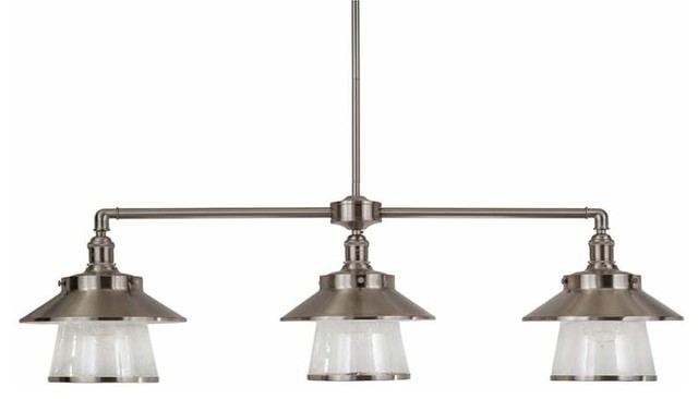 Park Harbor Phpl5043 Stockton 3 Light Chandelier Stockton 3 Light Chandelier Brushed Nickel