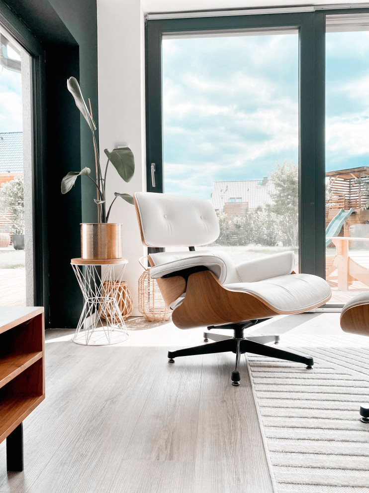 Modernes Wohnzimmer mit Boho Elementen