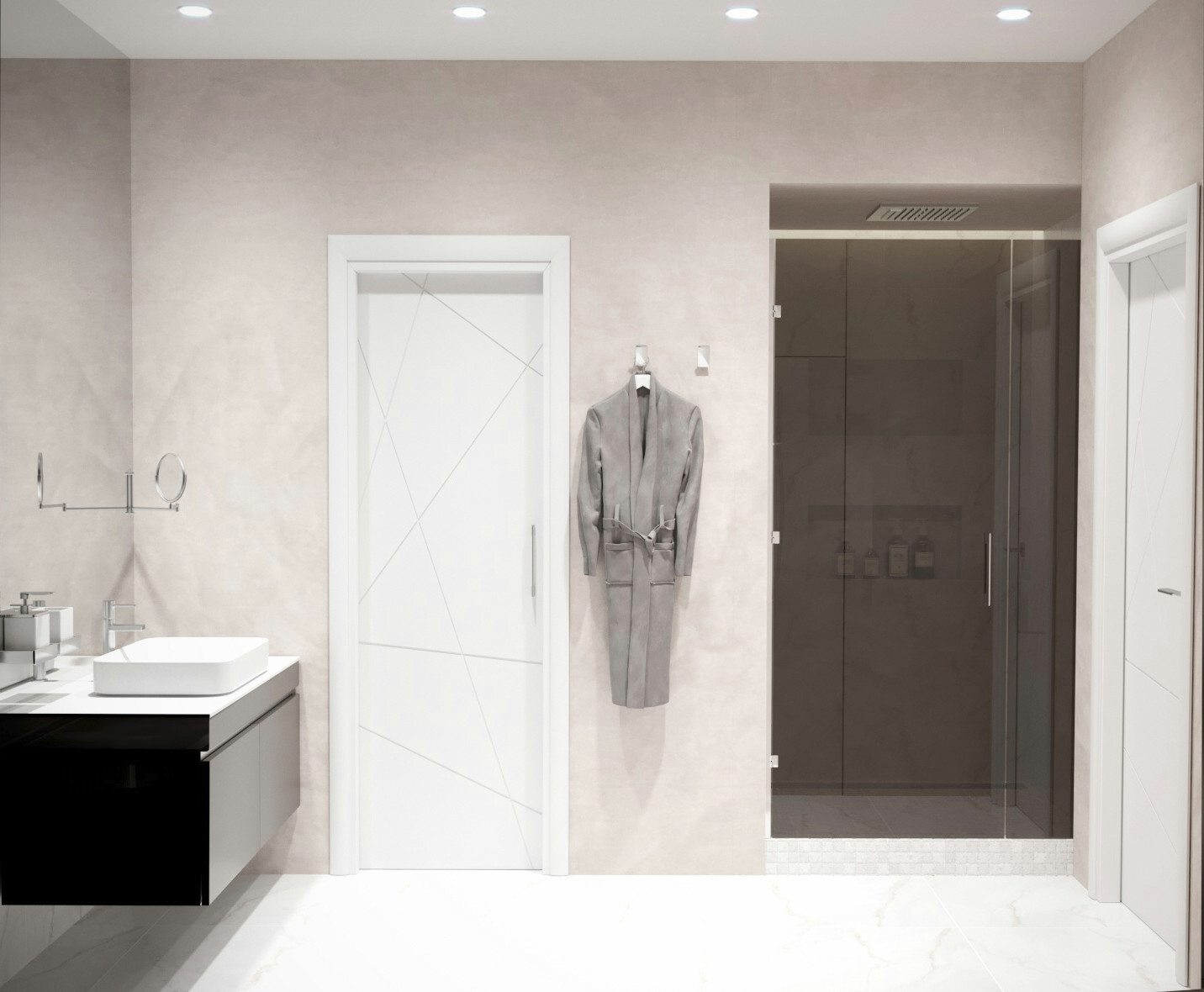 Черно белый дизайн