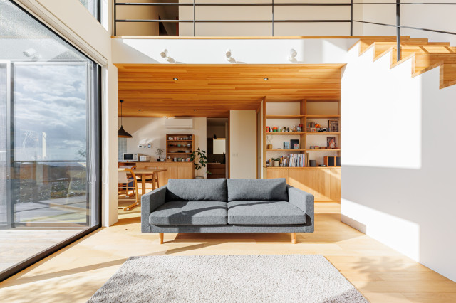 生活感を感じさせないリビングルーム scandinave-salon