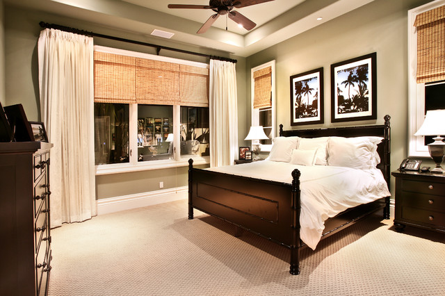 Troon Newport Beach medelhavsstil-sovrum