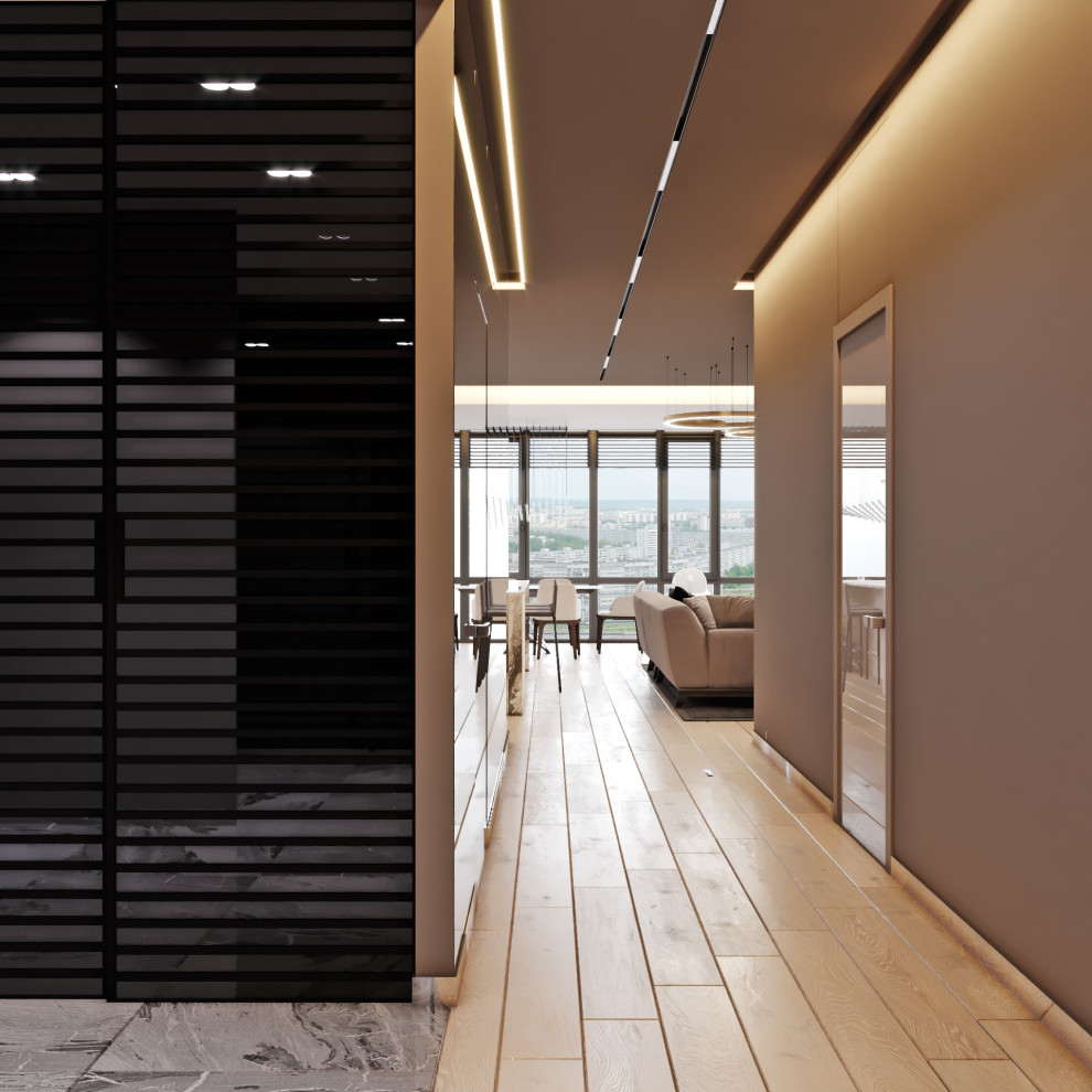 Дизайн интерьера квартиры 120 кв.м. в ЖК "Плазма"