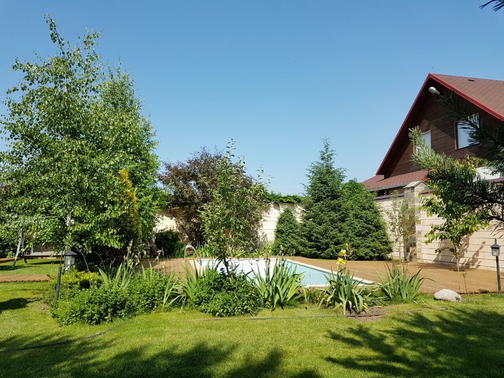 Терраса из термососны (г. Алматы)