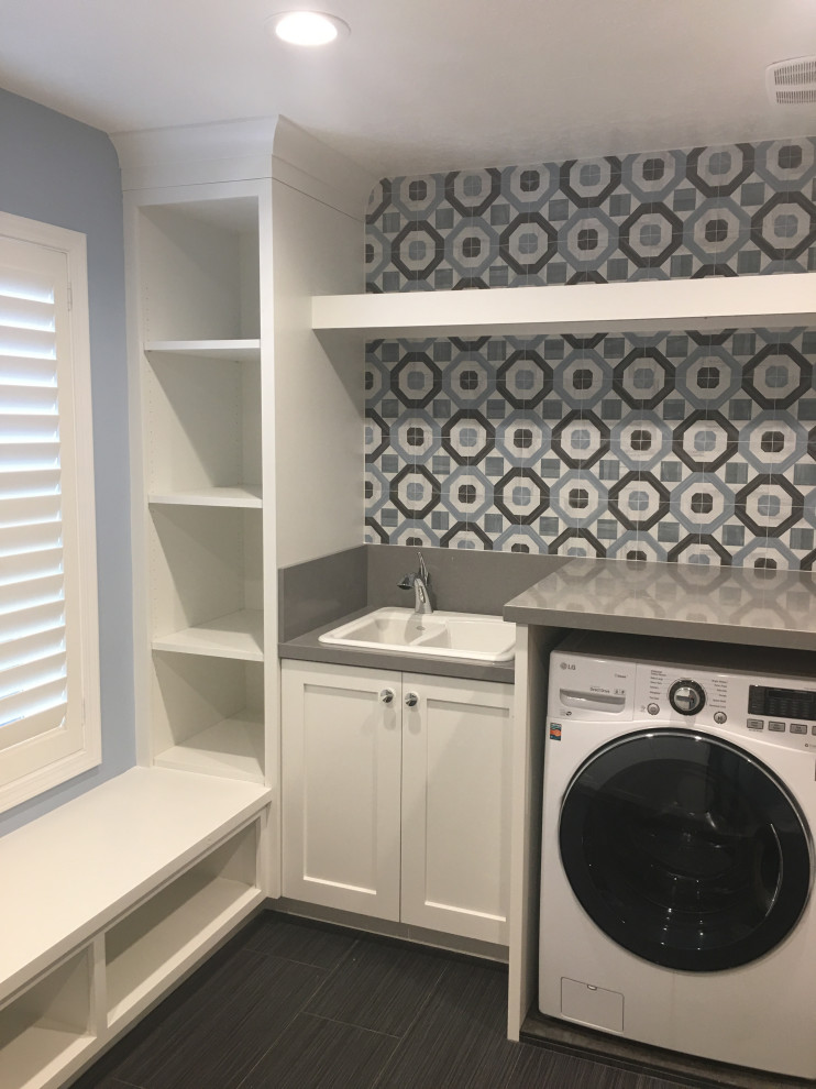 Inspiration for a traditional laundry room in Salt Lake City.