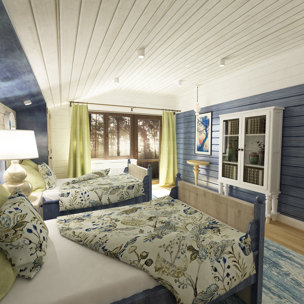 Дом в лесу. Художественное эко-кантри