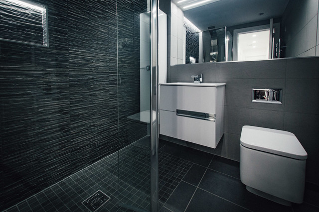 Wetroom Bearsden modern-bathroom