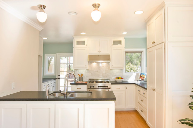 North Park Bungalow trendy-koekken