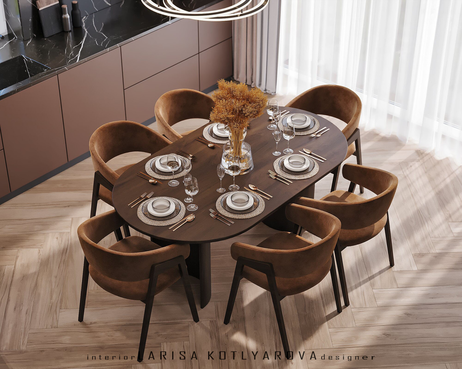 Дизайн-проект дома 105 кв.м. г. Ростов-на-Дону