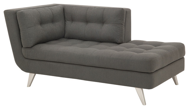 Ava Chaise Lounge - Midcentury - Indoor Chaise Lounge Chairs - by ... Ava Chaise Lounge - Midcentury - Indoor Chaise Lounge Chairs - by ...