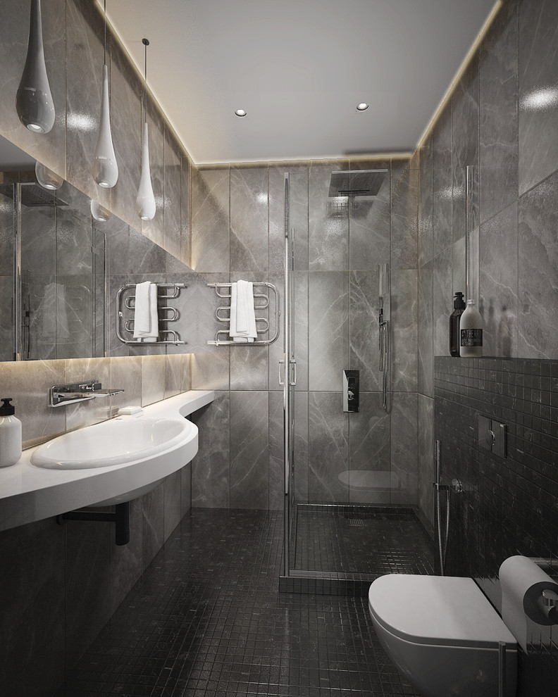 Загородного дом, площадь 280 м2. Стиль Ар-Деко, Современный.