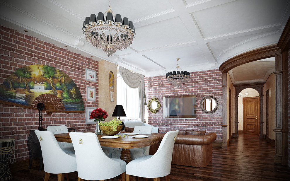 Квартира в восточном стиле с элементами лофта на Большой Филевской 140 м. кв.