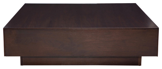 Dumas Coffee Table Modern Tables By Advanced Interior Dumas Coffee Table Dark Walnut